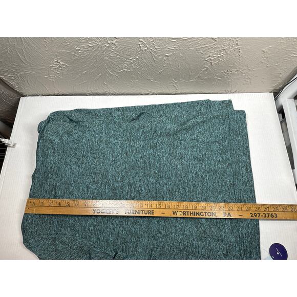 NWT Soneven Cowl Neck Long Sleeve Thumb Holes Zip Pockets Womens Pullover Size M - Picture 4 of 6